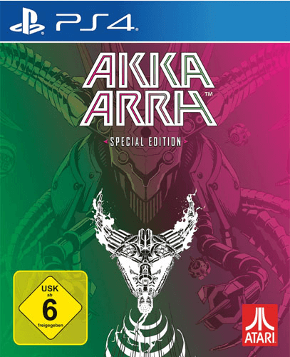 Akka Arrh box art for Playstation 4
